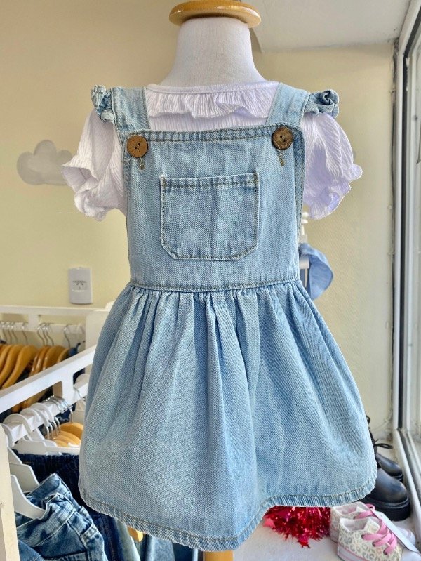 Vestido denim cata bb