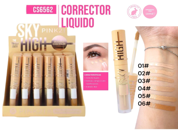 Producto - Corrector líquido pink 21 - 0