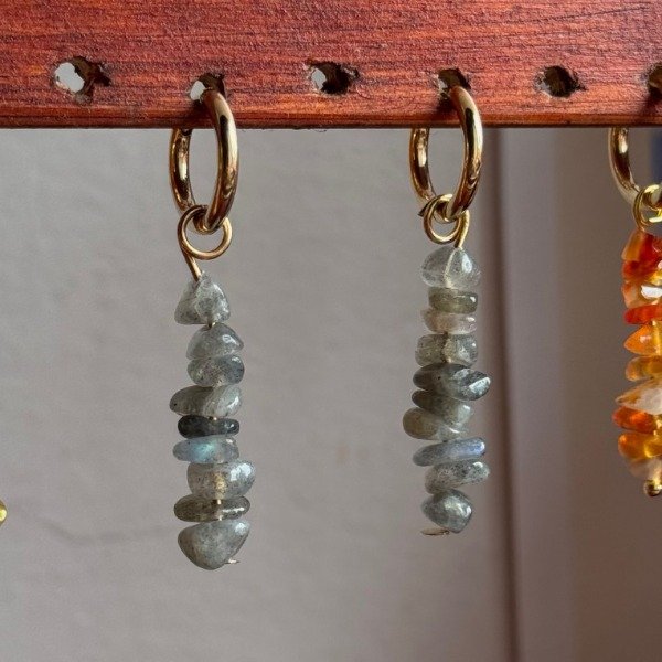 Producto - AROS CIELO LABRADORITA GOLDEN