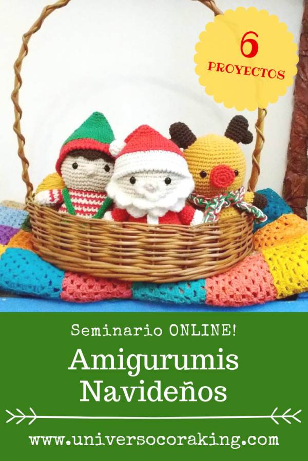 Seminario Online - Amigurumis Navideños - Universo Cora King