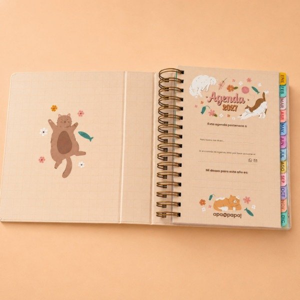 Producto - Agenda PREMIUM A5 - DIARIA AVES - 17