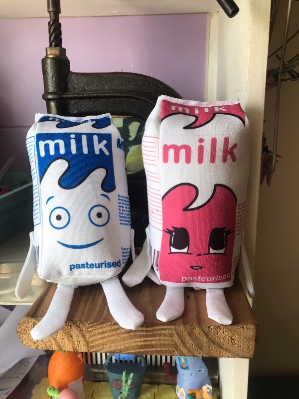 Producto - Muñecos Milkys chiquitos Blur Coffee and TV