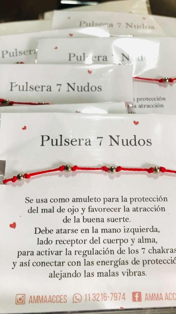 Producto - Pulsera 7 NUDOS