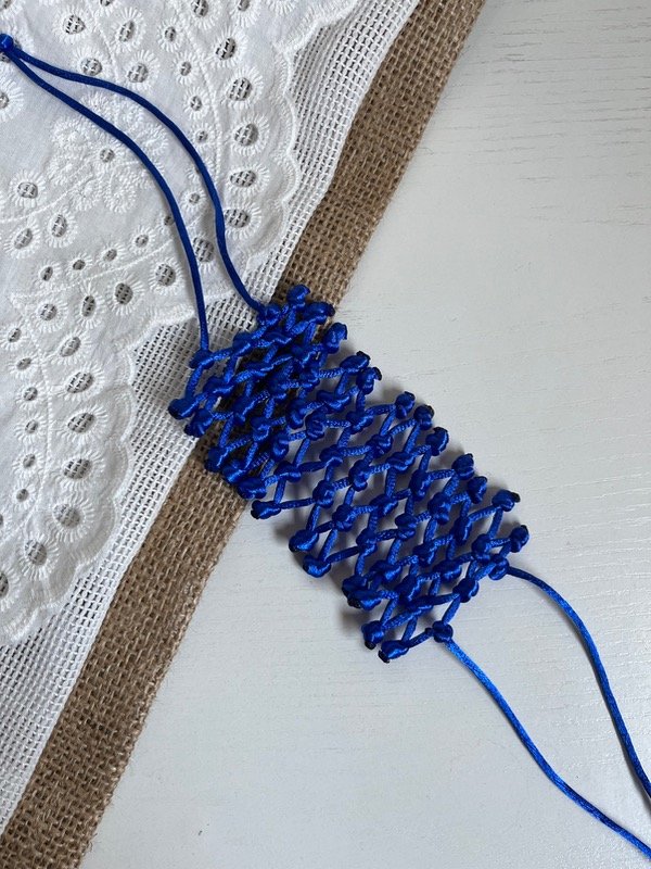 Producto - Chocker red- color azul