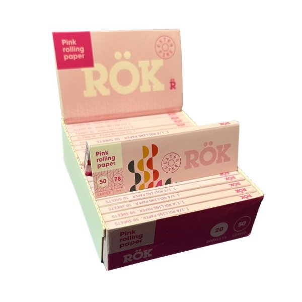Producto - PAPEL ROK PINK CAJA X 20 UNIDADES