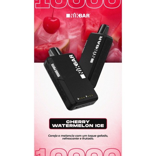 Producto - (PODS DESCARTABLES) NIKBAR 10K - CHERRY WATERMELON