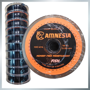 Producto - Tanza Amnesia X-fish 0.50 negra