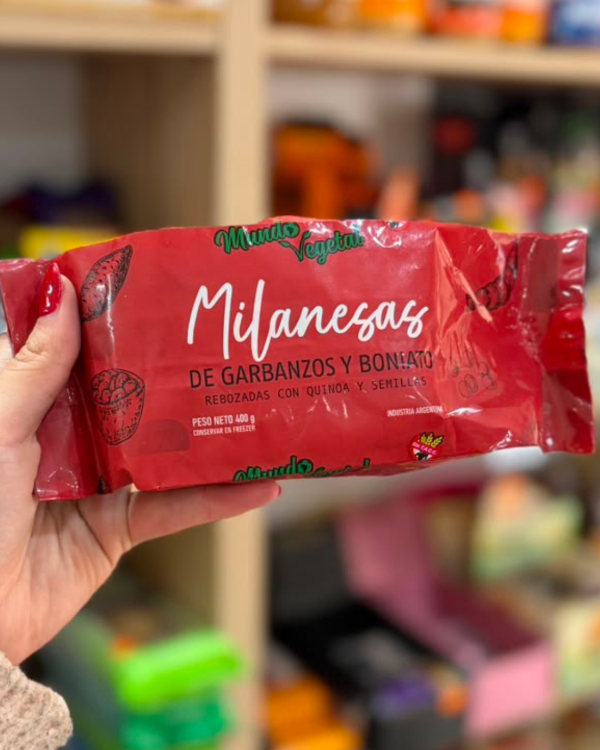 Producto - Milanesas de garbanzo y boniato "Mundo Vegetal"