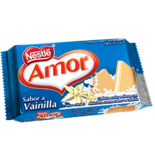 Producto - Galletas Amor vainilla 23g