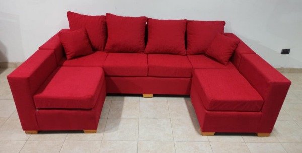 Producto - JUEGO DE LIVING 4 CUERPOS + 2 CAMASTROS MOVILES