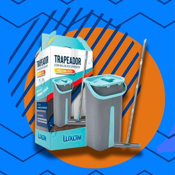 Producto - BALDE LUXOM TRAPEADOR X 10L