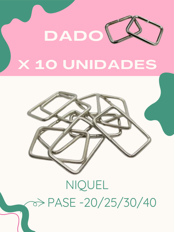 Producto - DADO METAL X 10 UNIDADES!