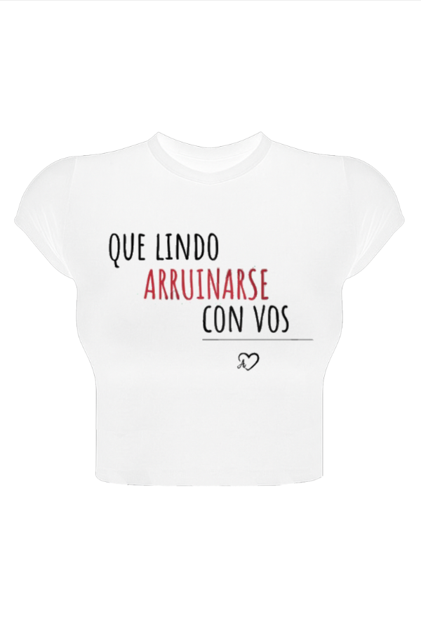 Producto - BaBY TEE arruinarse