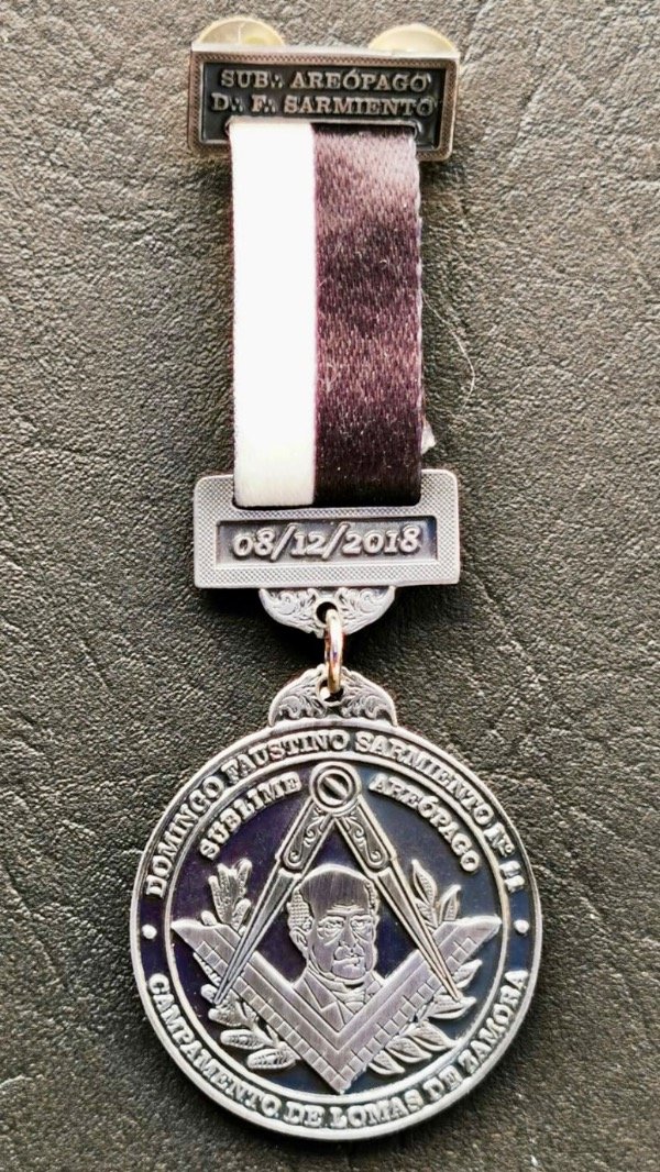 Producto - Medalla del Sublime Areópago Domingo Faustino Sarmiento 11 - 1