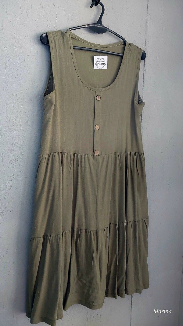 Producto - Vestido Ale de lino (x talle)