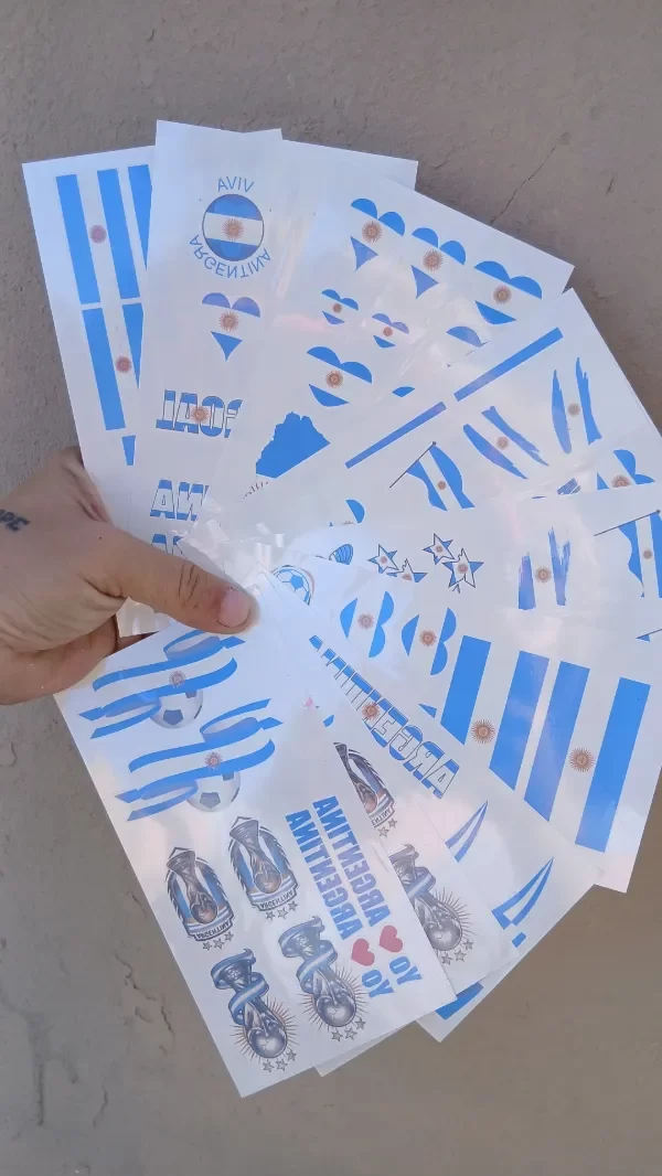 Producto - SUPER PROMO TATUAJES ARGENTINA X 10 PLANCHAS