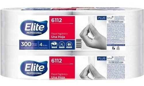 Producto - Papel higiénico Elite cono grande 300 mts x 4 rollos