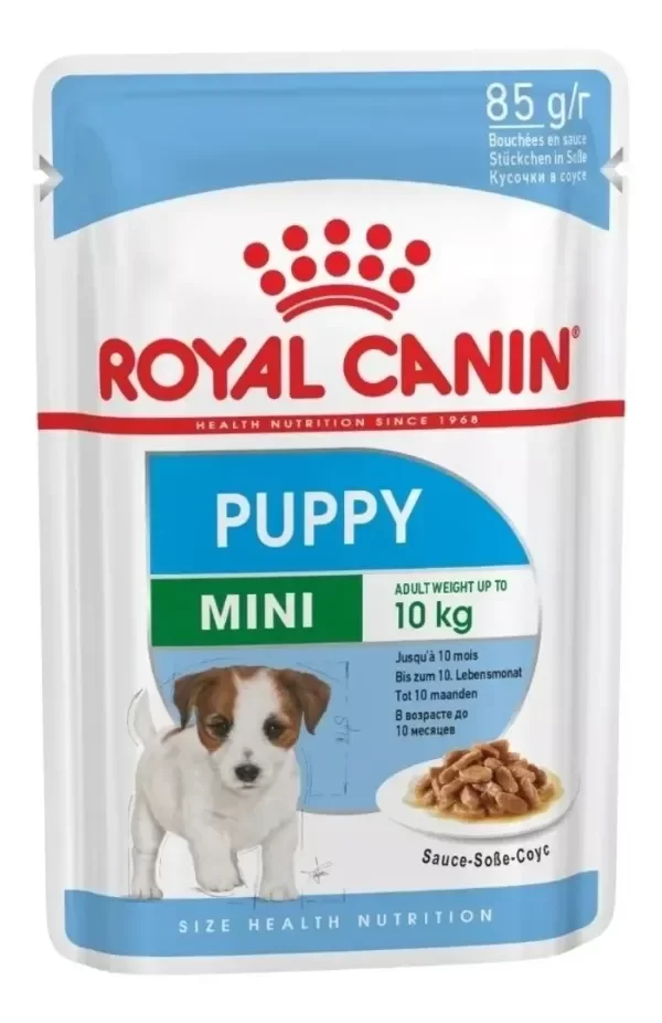 Producto - ROYAL CANIN MINI PUPPY POUCH X 85 GRS 10 UNI.