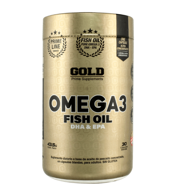 Producto - Omega 3 Fish Oil - 30 capsulas - Gold Nutrition
