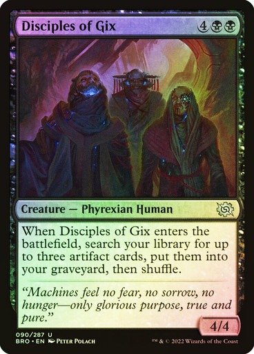 Producto - Disciples of Gix (Foil)