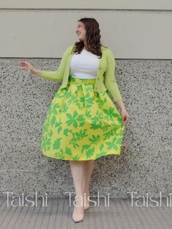 Producto - Pollera Koi Lima (S al XL)