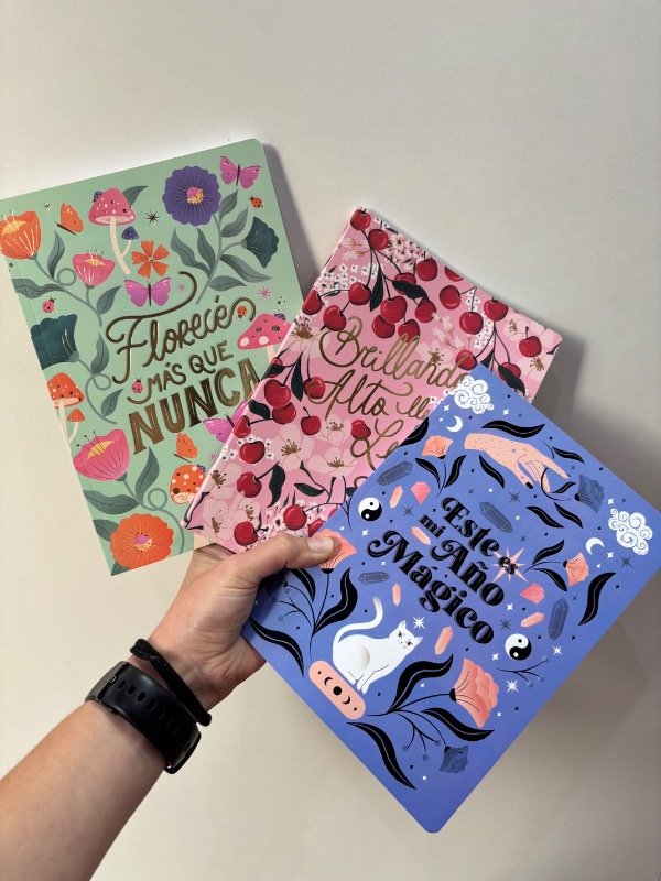 Producto - Cuaderno A5 lomo frases