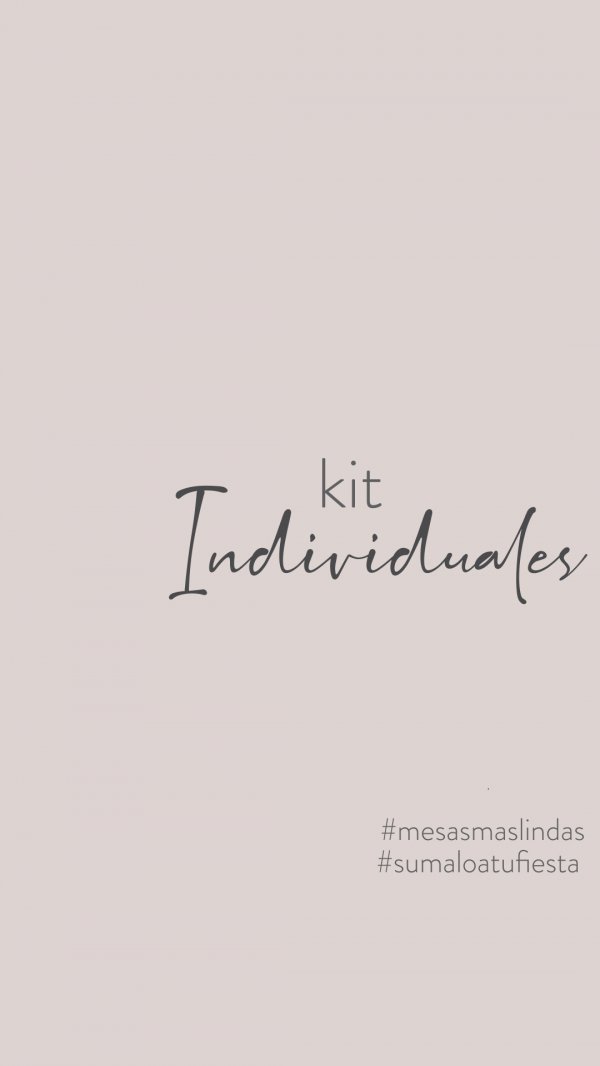 Kit Individuales x 12 - LA LUNA EN PUNTAS DE PIE
