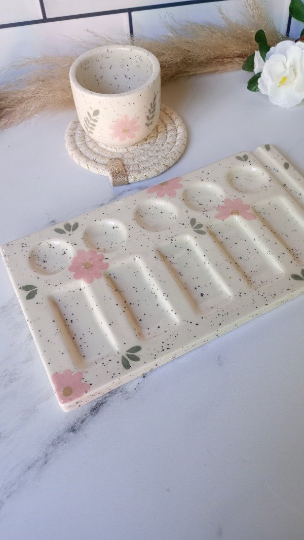 Producto - Paleta mezcladora de cerámica + vasito