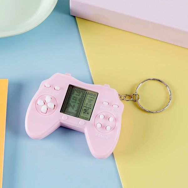 Producto - Llavero con juegos estilo retro
