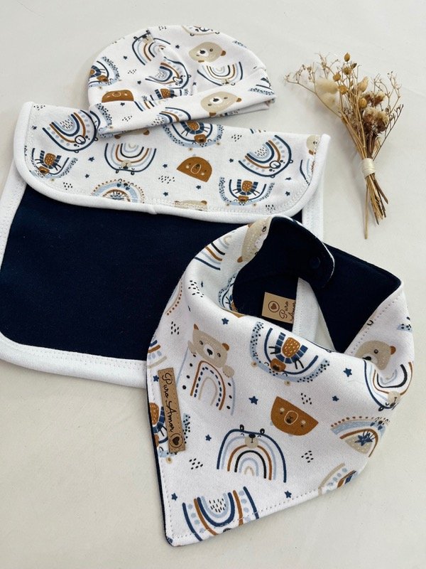 Producto - Set arcoíris azul marino