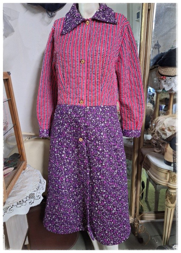 Producto - Deshabillé Matelasse Estampado combinado