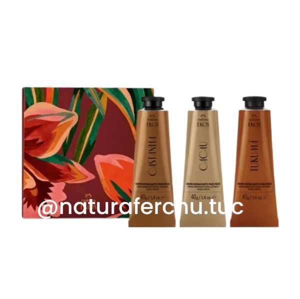 Producto - Trio de cremas de manos Ekos de 40 g