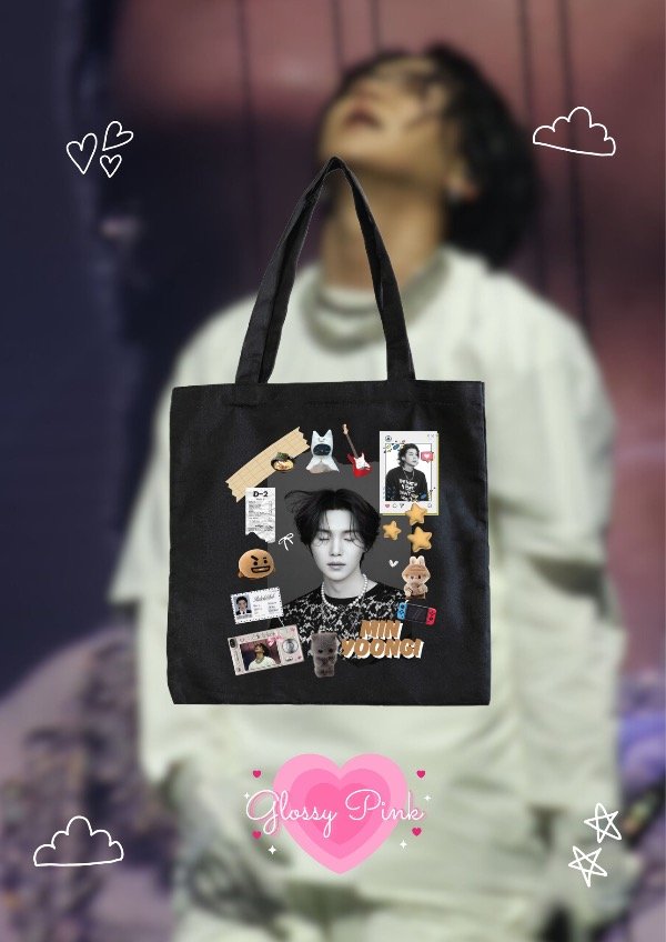 Producto - Tote Bag Min Yoongi Kawaii - DTF