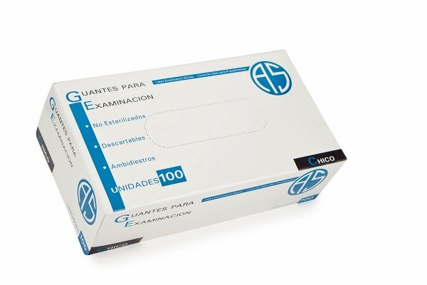 Producto - Guantes de Latex 100u