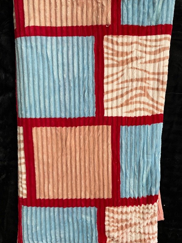 Producto - Mantas cuadrille con corderito2 1/2 - 2