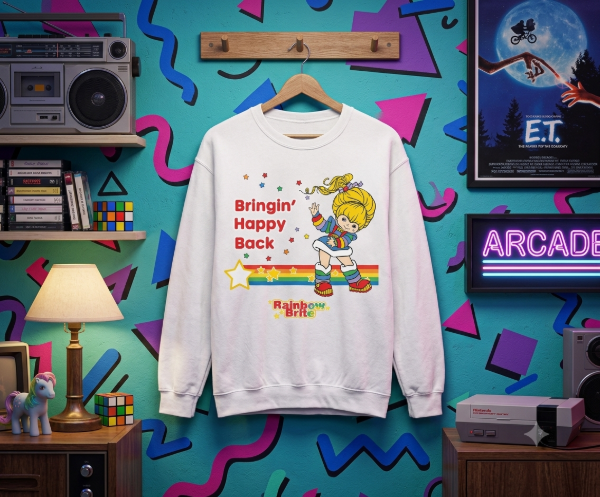 Producto - Buzo Frisa Rainbow Brite Bringing Back Blanco
