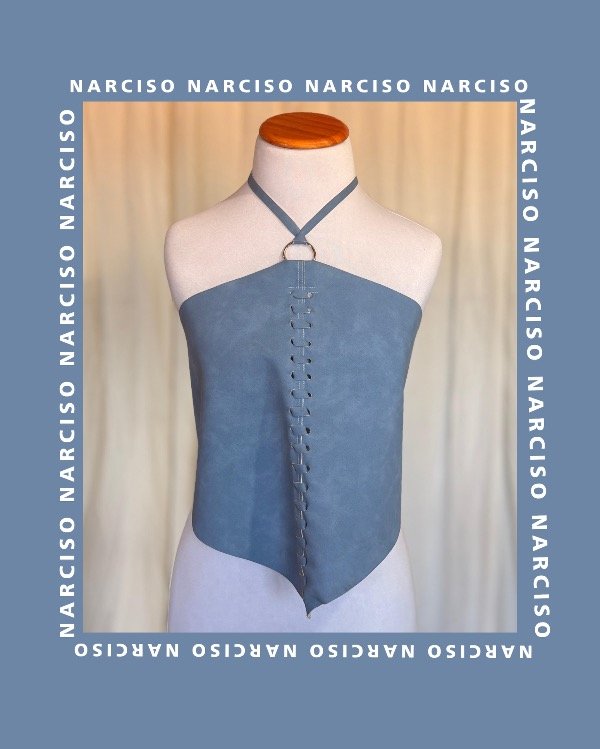 Producto - Top NARCISO -  CELESTE