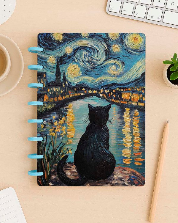 Producto - Cuaderno de notas - Cat VanGogh