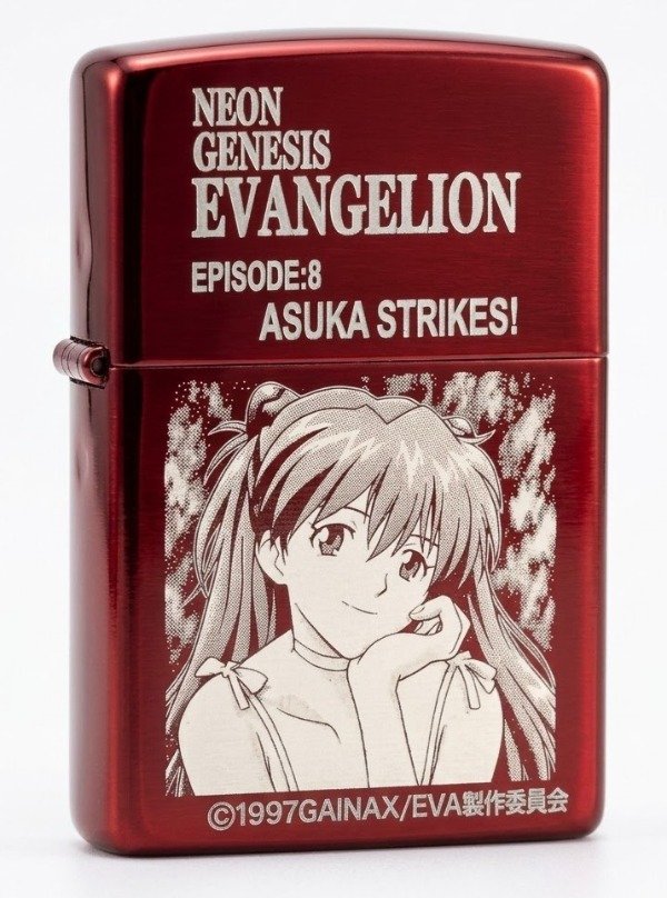 Producto - ENCENDEDOR RECARGABLE A BENCINA ASUKA EVANGELION FOTO