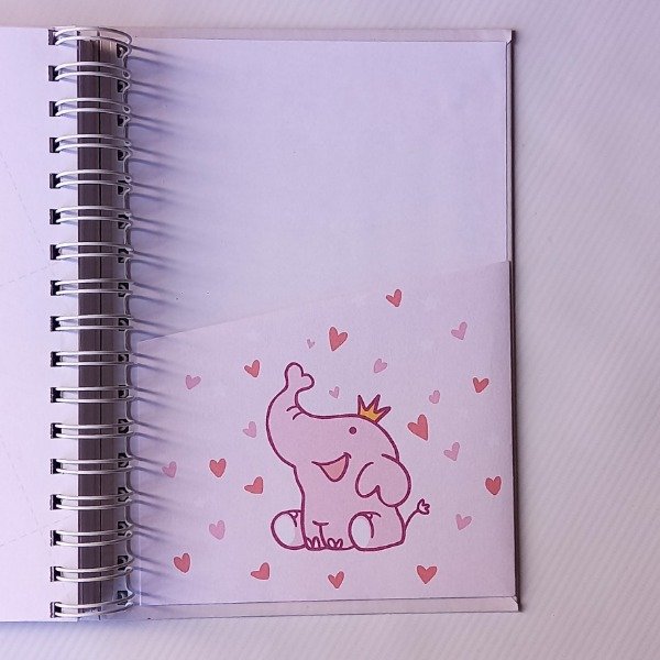 Producto - Cuaderno Pediatrico Elefante Rosa - 7