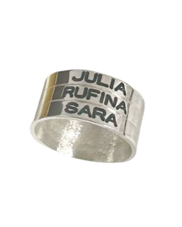 Producto - Anillo CINTA TRIPLE 10MM