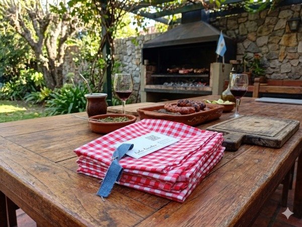 Producto - Pack de 6 servilletas cuadrillé