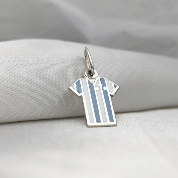 Producto - Dije Camiseta Selección Argentina 3 Estrellas Plata 925 Esmaltado - 2