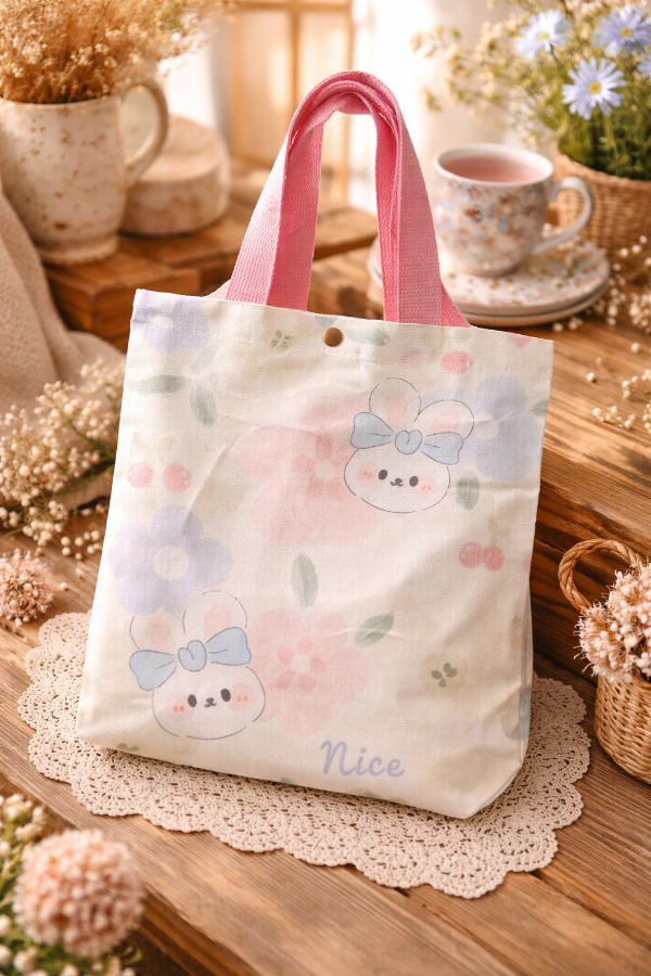 Producto - Totebag cute rabbit