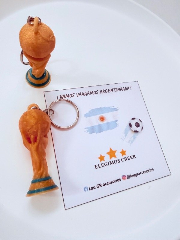 Producto - Llavero copa del mundo argentina