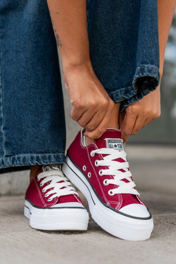 Producto - Converse c/plataforma LONA