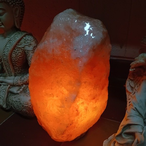 Producto - Lampara de Sal en Piedra - 10 kg