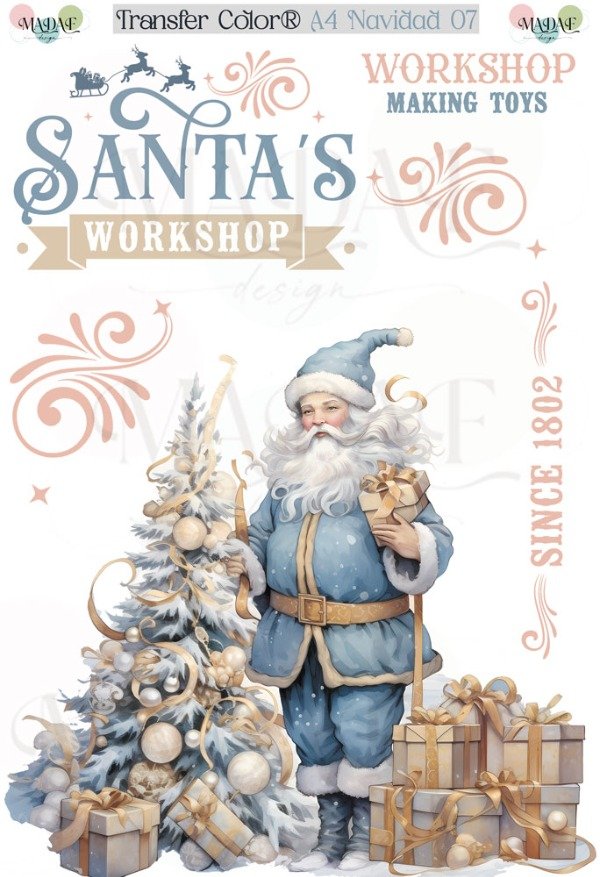 Producto - TRANSFER COLOR A4 NAVIDAD 07