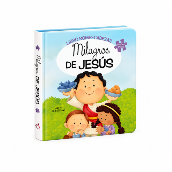 Producto - MILAGROS DE  JESUS LIBRO ROMPECABEZAS