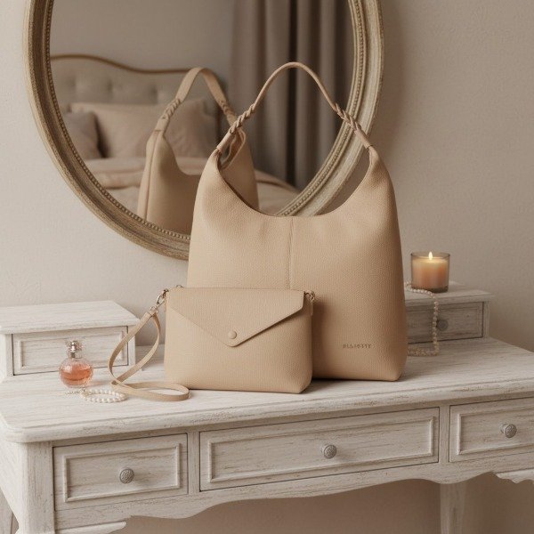 Producto - SET DE CARTERA BOLSO HOBO Y BANDOLERA MEDIDAS EN LA DESCRIPCION - 1